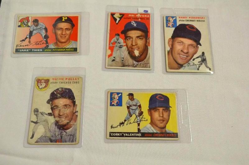 lot 119 image: Lot of baseball cards Cincinnati Redlegs Pi...