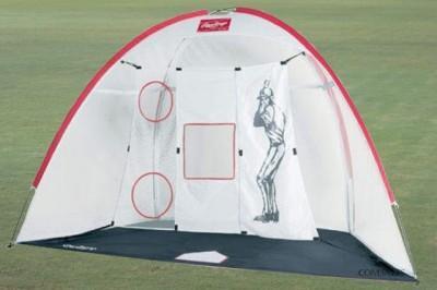 lot 168 image: Rawlings MultiSport Training Net Baseball So...