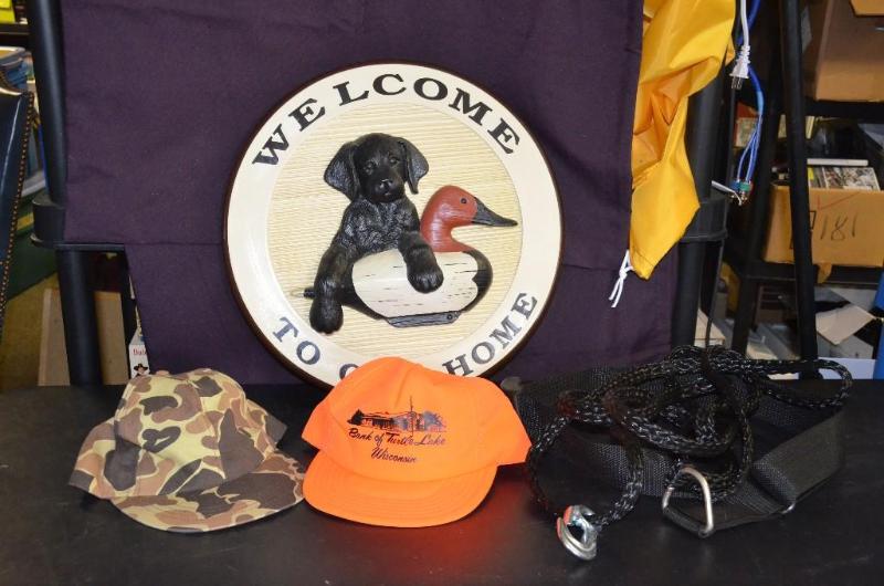 lot 199 image: 2 hats, one water repellant. Rivers Edge Pro ...