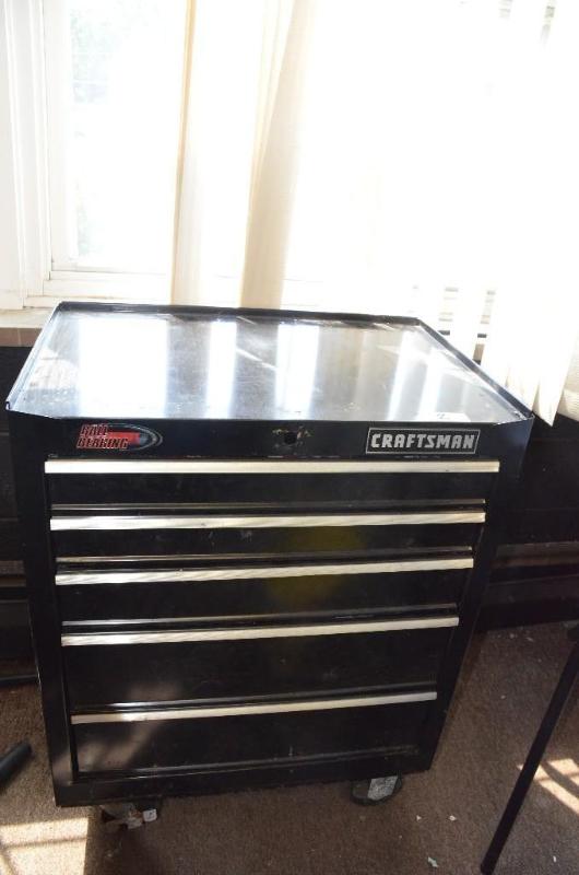 lot 2 image: Craftsman Ball Bearing tool chest model no. 7...
