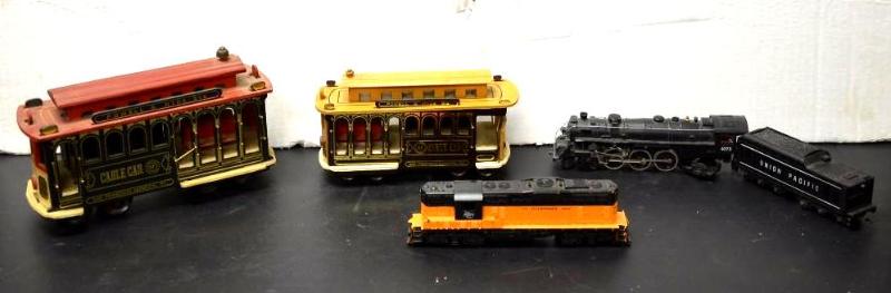 lot 36 image: Union Pacific 4073 Train pieces The Milwauke...