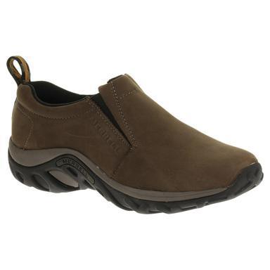 Mens Merrell Jungle Moc Nubuck Slip-on Shoes