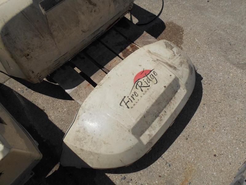 lot 15 image: 1 Golf Cart Hood. Possibly Club Car.