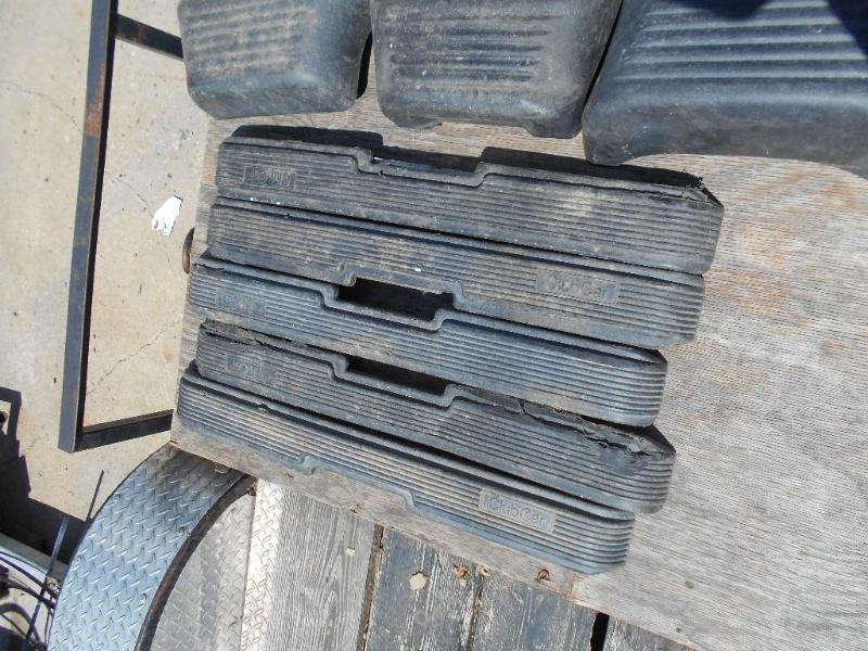 lot 19 image: Choice of 1 Golf Cart Rear Bumper. 5 To Choose From. Possibly EZ-GO or Club Car.
