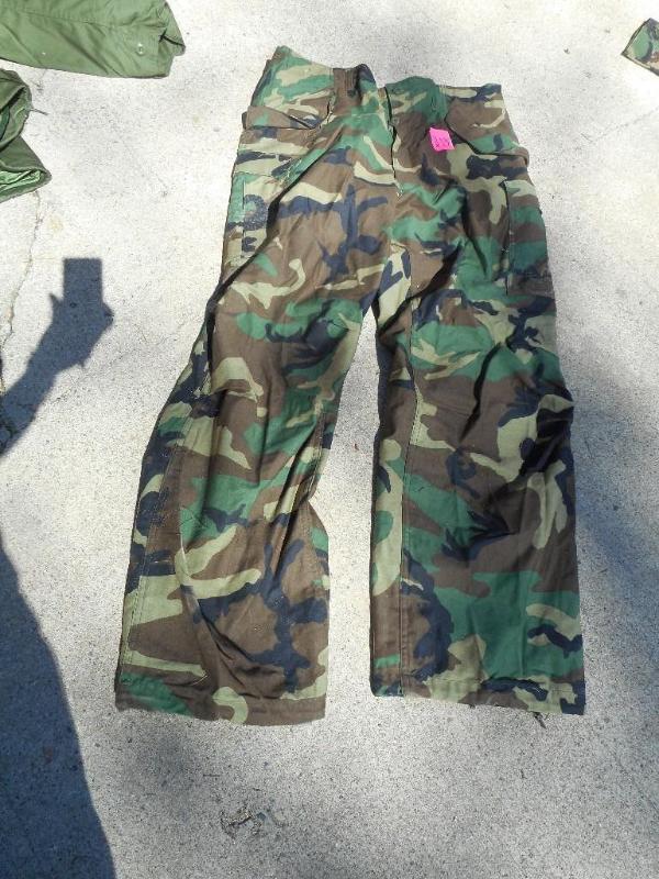 lot 13 image: New NATO Military Surplus BDU Uniform Pants, Woodland Camo