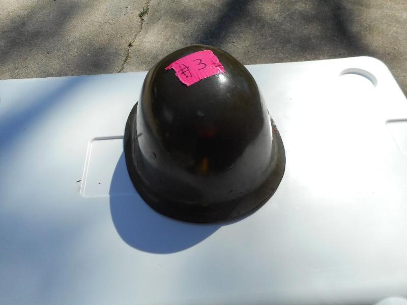 lot 3 image: Military Fiberglass Riot Helmet