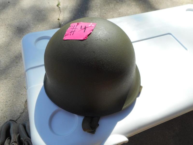 lot 4 image: Used Military Helmet
