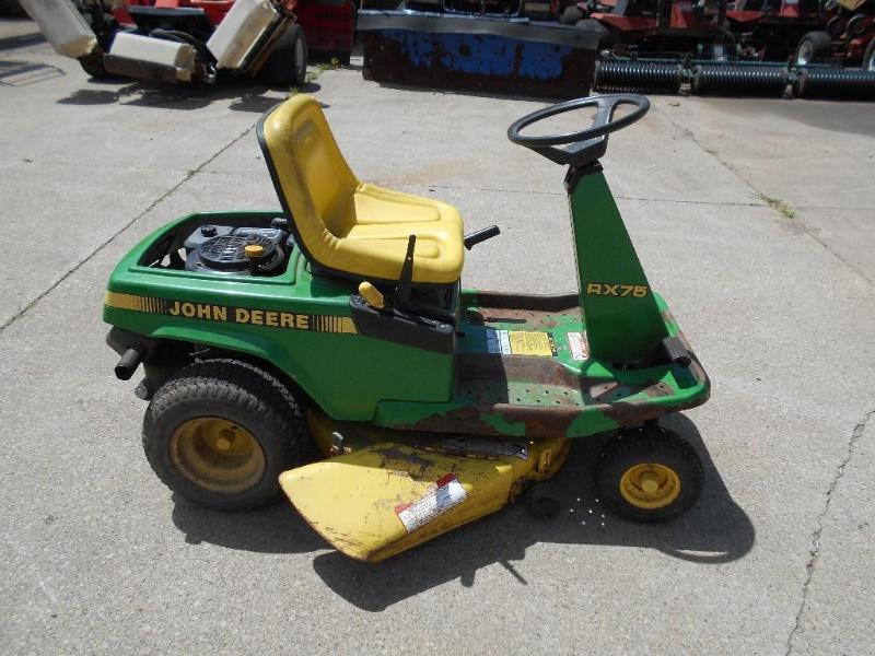 John deere best sale rx75 lawn mower