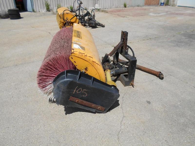 lot 9 image: Sweepster Broom. 5 Width. 3 Point Attachment With PTO Shaft.