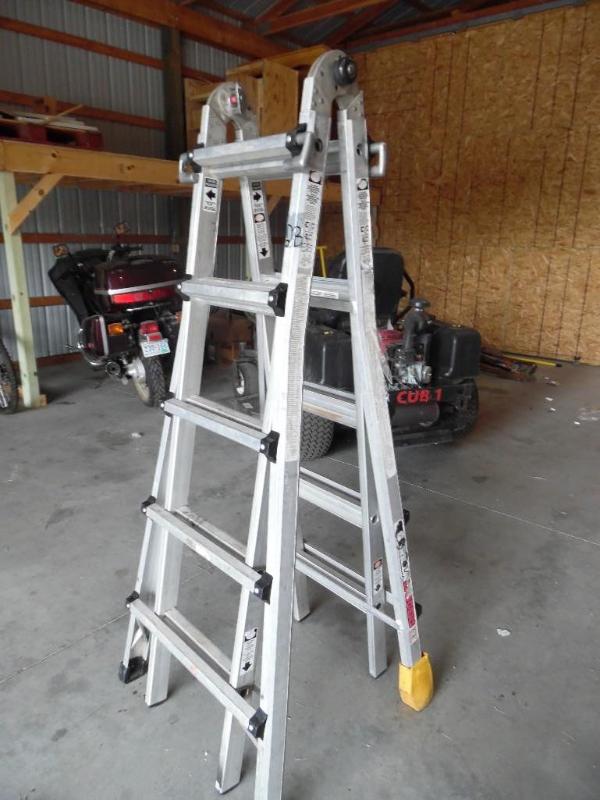 4 in 1 13 ft Aluminum Gorilla Ladder