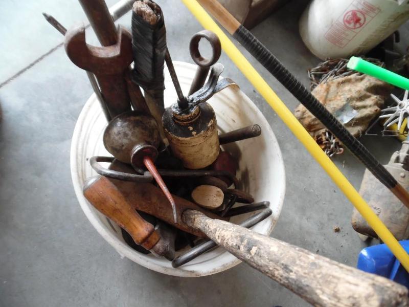 Bucket of Misc. Tools