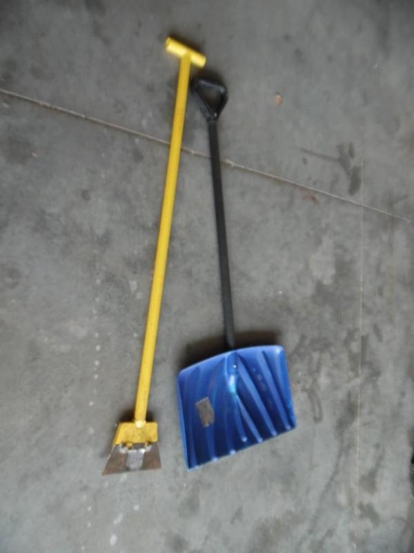 Shovel and Ice Cutter