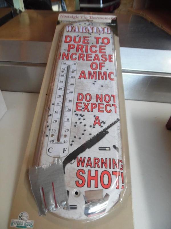 Nostalgic Tin Thermometer