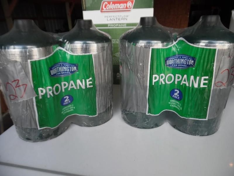 New Propane Bottles