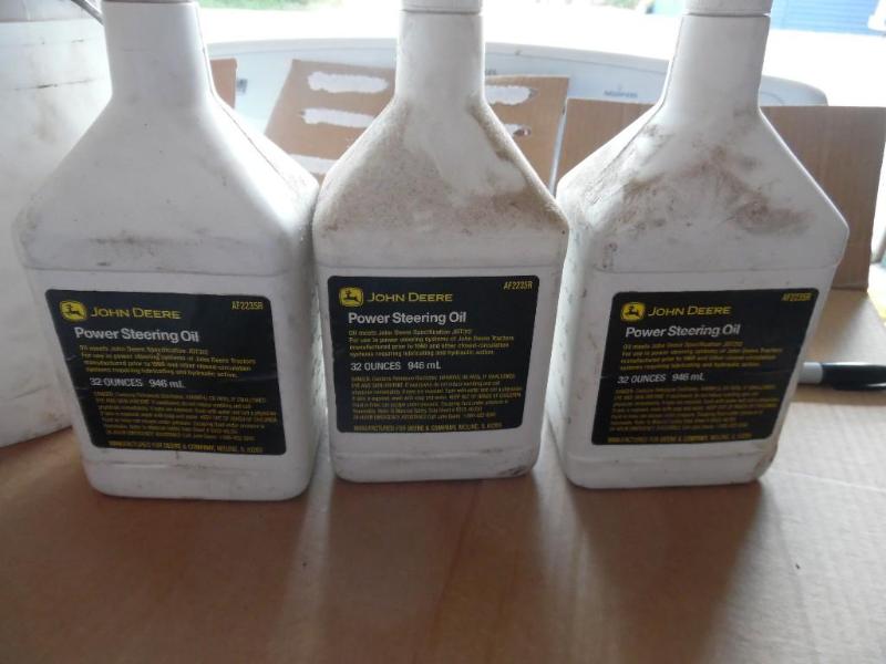 Power steering oil