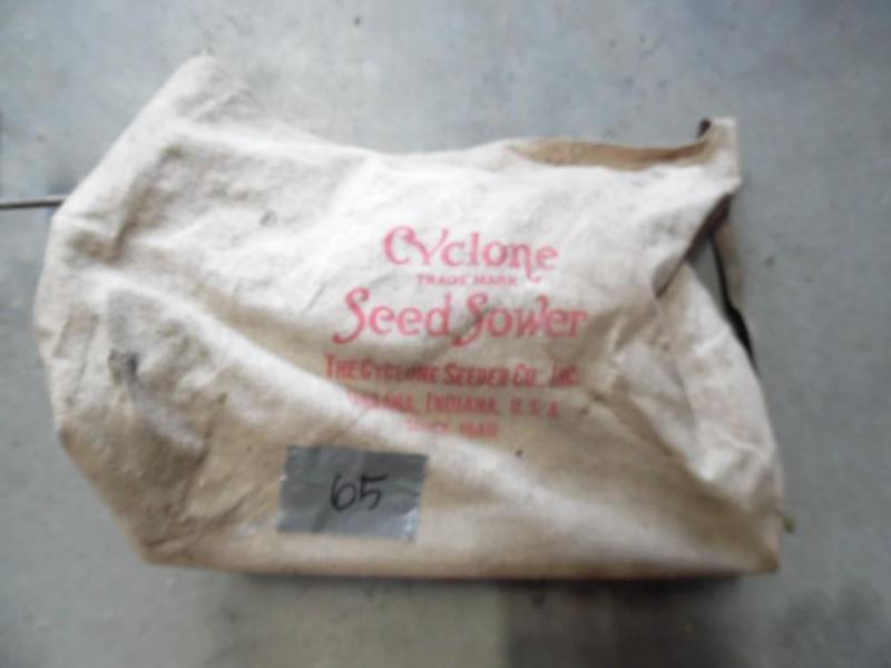 Antique seed sower