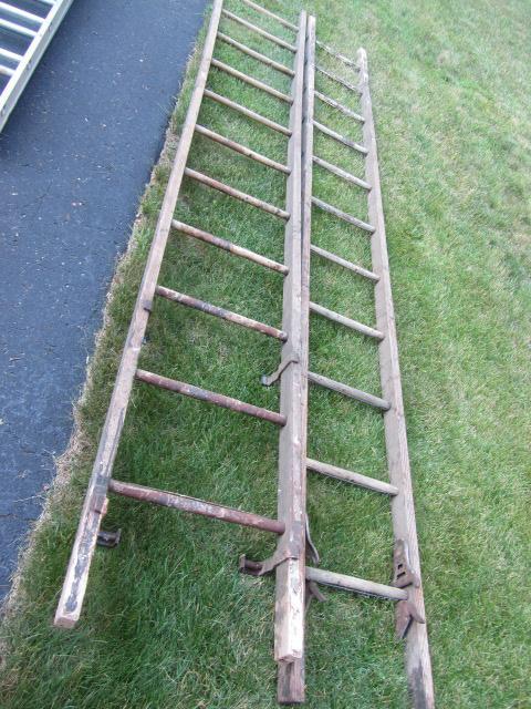 Wood Extension Ladder