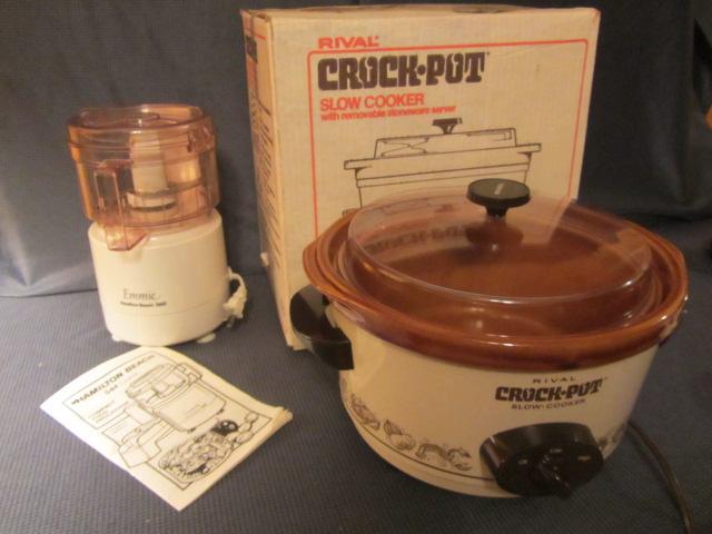 Crock Pot, Food Processor