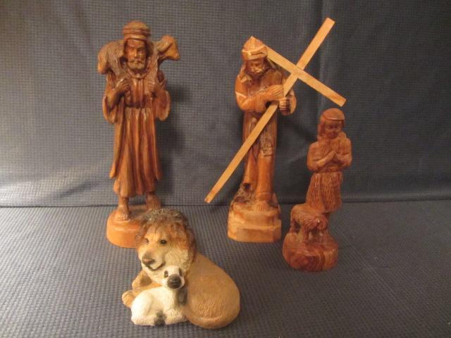 Carved Religious Figures