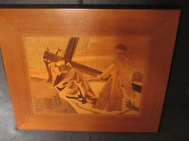 Marqueterie - Golgotha