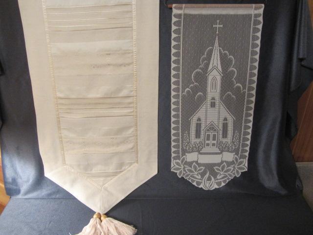 Lace Wall Hanging, Table Runner