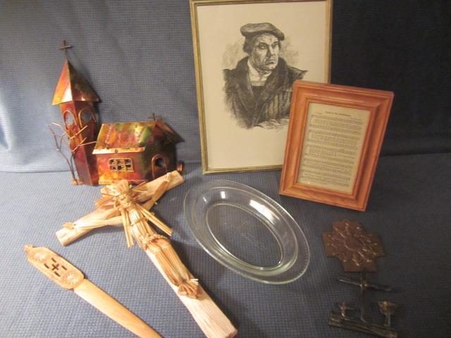 Crucifix, Bread Plate