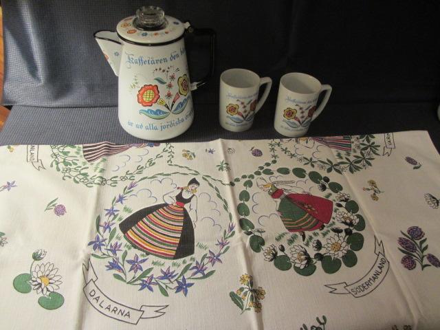 Berggren Coffee, Cups, Linen