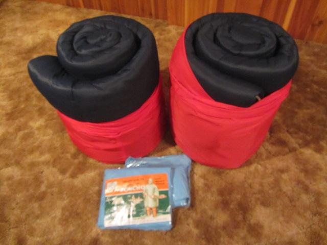 Sleeping Bags & Rain Ponchos