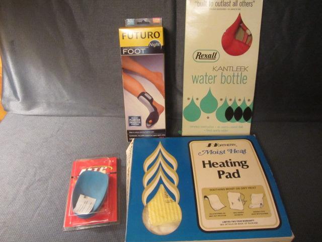 Water Bottle, Heat Pad, Foot Care