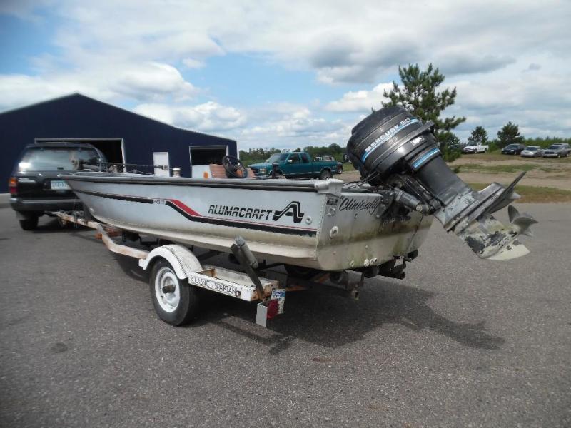 1988 17 ft Alumacraft Boat We Sell Your Stuff Inc. Auction 138 KBID