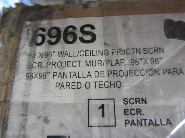 lot 38 image: Projector Screen