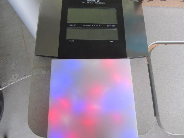 lot 78 image: Atomic Clock, Ikea Light Box