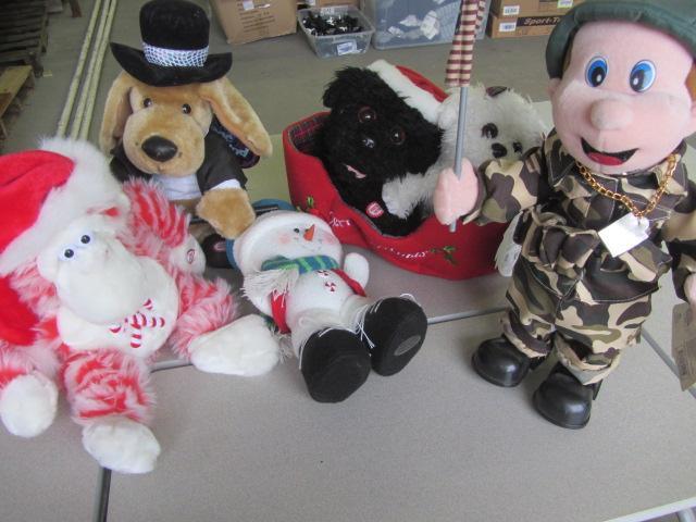 lot 87 image: Animated Dogs, Monkey