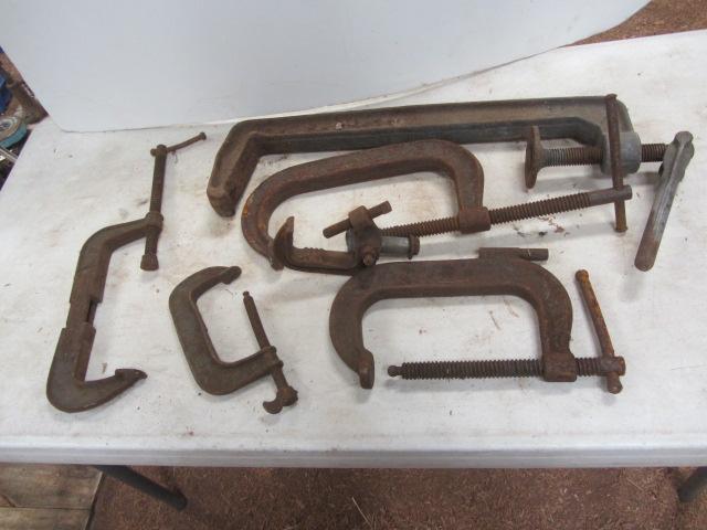 lot 115 image: Pipe & Vise Clamps