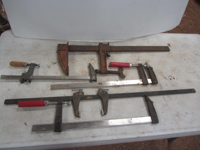 lot 116 image: Bar Clamps