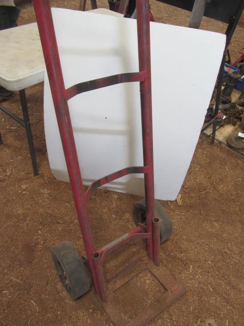 lot 131 image: Two Wheel Tank Cart