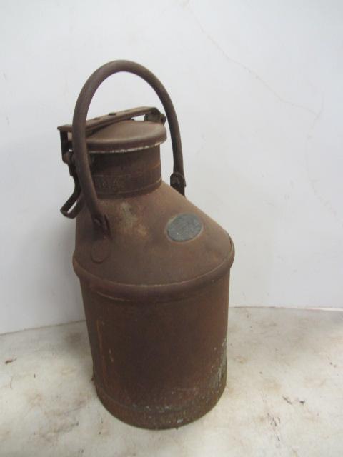 lot 156 image: Antique Standard Oil Can