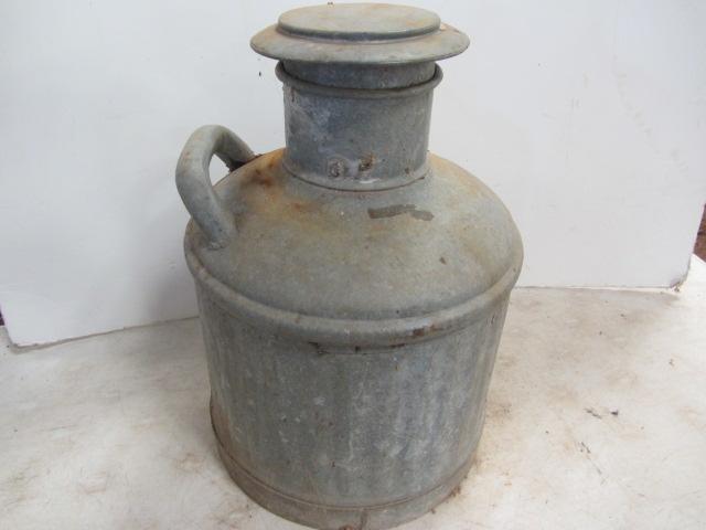 lot 158 image: Antique Galvanized Can