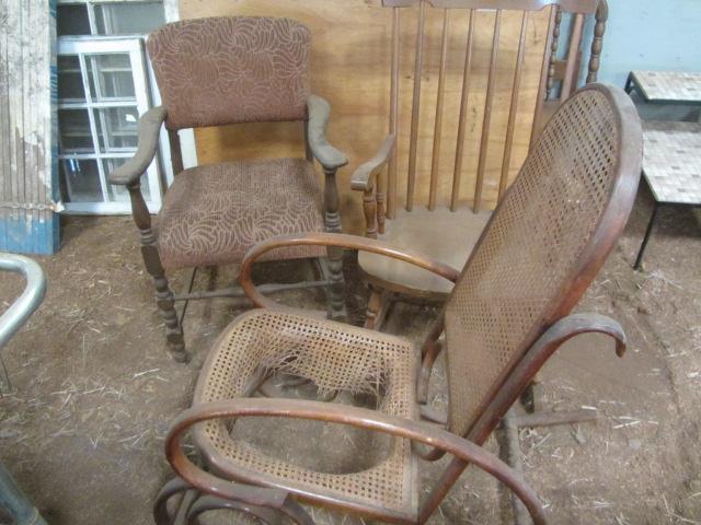 lot 172 image: MCM Arm Chair, Rocker