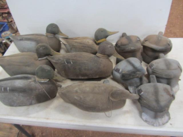 lot 181 image: Mallard Decoys