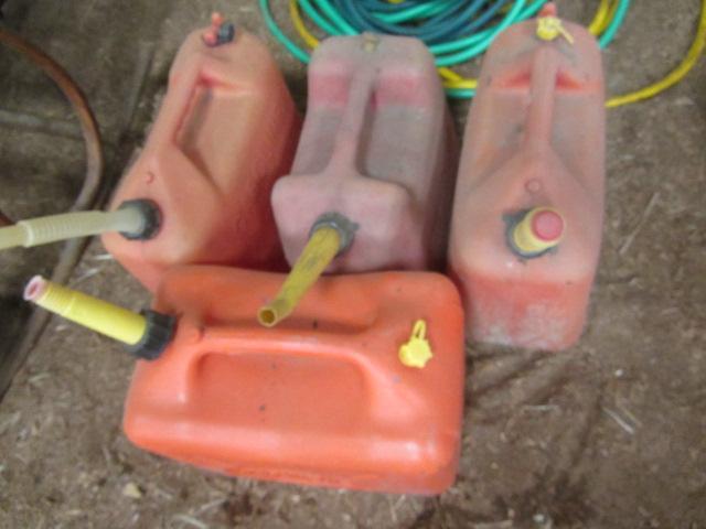 lot 196 image: Gas Cans
