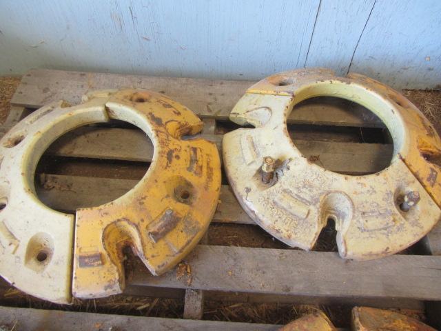 lot 23 image: Tractor Wheel Weights