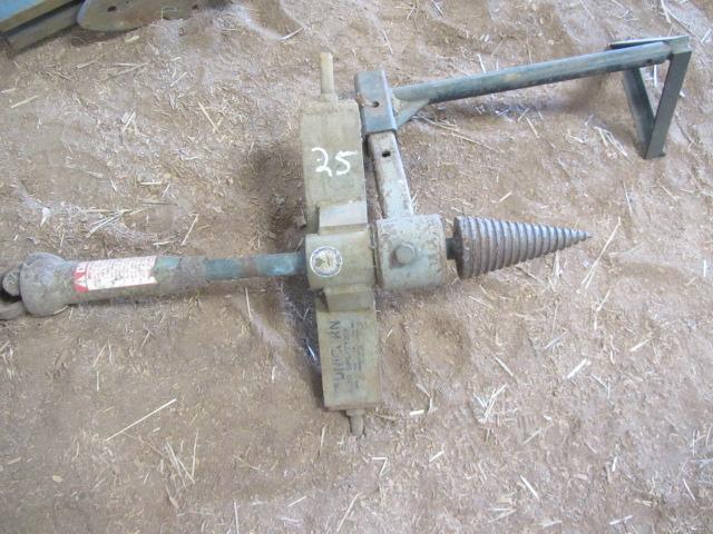 lot 25 image: PTO Cone Log Splitter