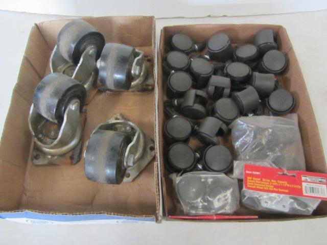 lot 270 image: Caster 3 Wheels, Chair Casters