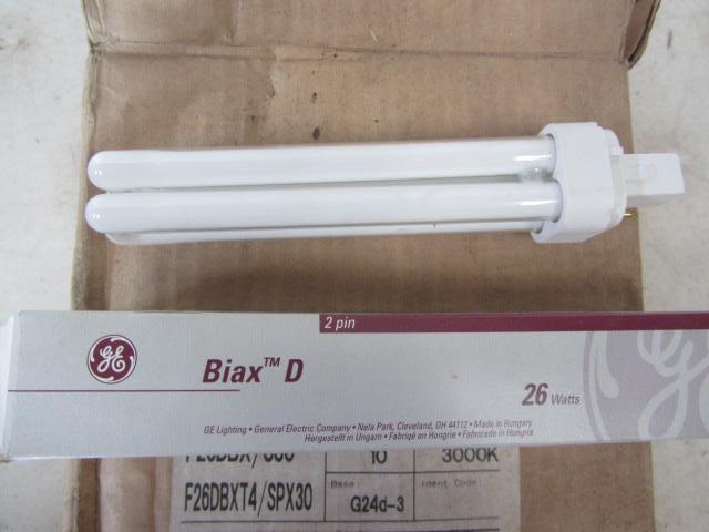 lot 274 image: Biax D 26 Watt, 2-Pin Bulbs
