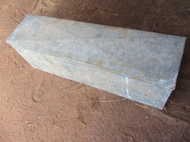 lot 295 image: Galvanized Storage Bin