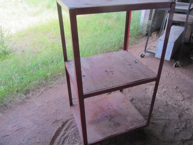 lot 296 image: Angle Iron Roller Cart