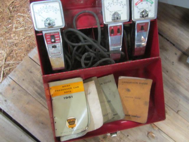 lot 326 image: Vintage Engine Tester Kit