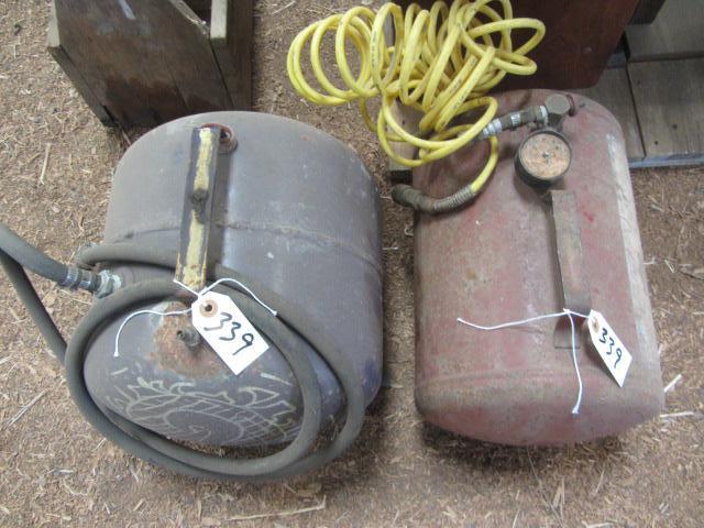 lot 339 image: Pair of Air Tanks