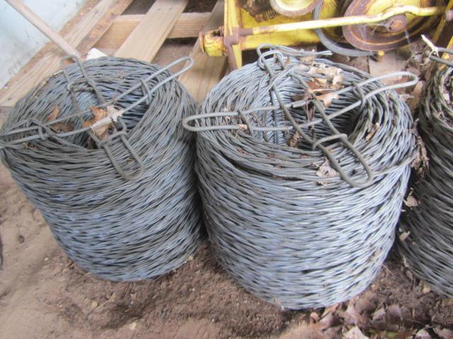 lot 356 image: Barbless Fence Wire